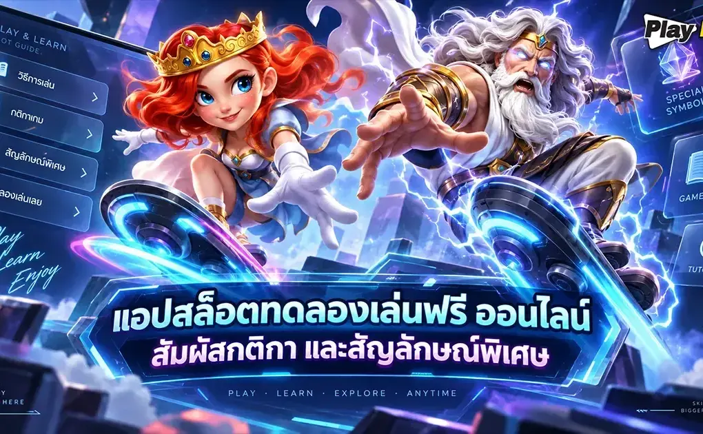 แอปสล็อตทดลองเล่นฟรี ออนไลน์