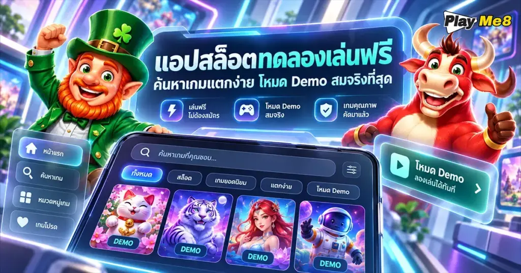 แอปสล็อตทดลองเล่นฟรี
